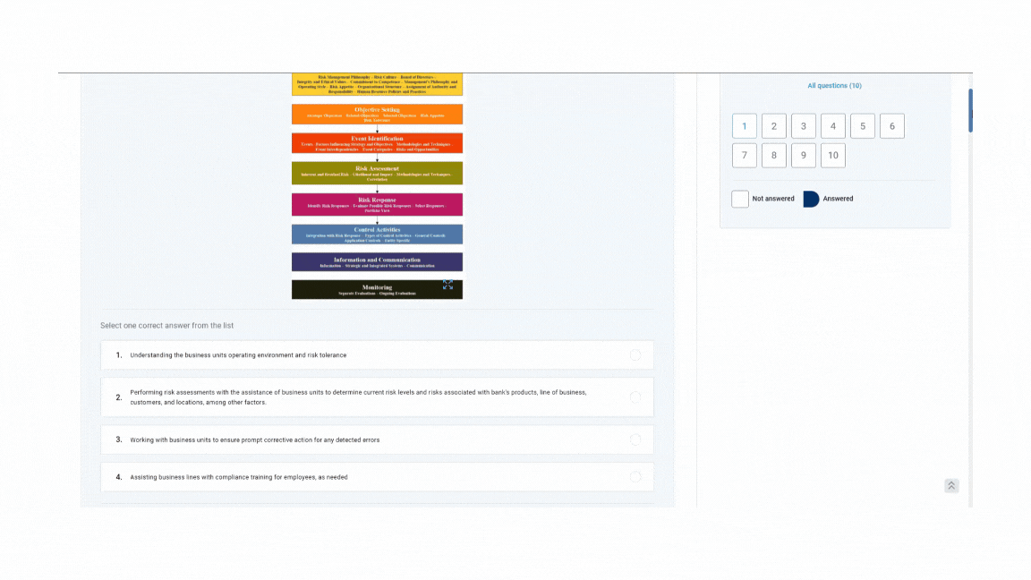 All questions on one page